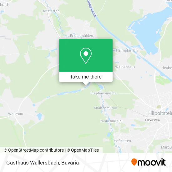 Карта Gasthaus Wallersbach