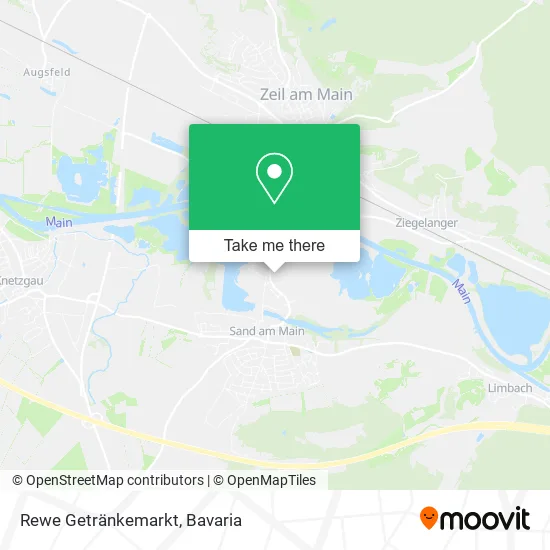 Карта Rewe Getränkemarkt