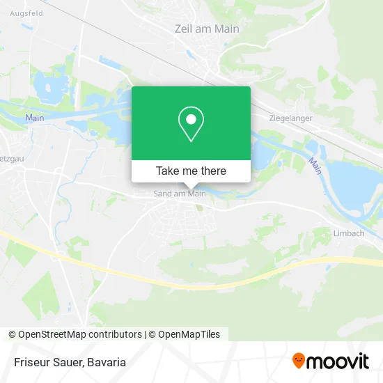 Карта Friseur Sauer