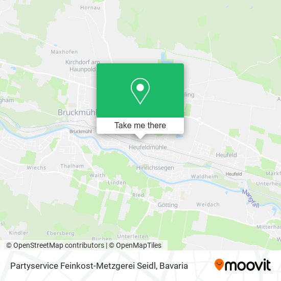 Partyservice Feinkost-Metzgerei Seidl map