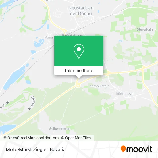 Карта Moto-Markt Ziegler
