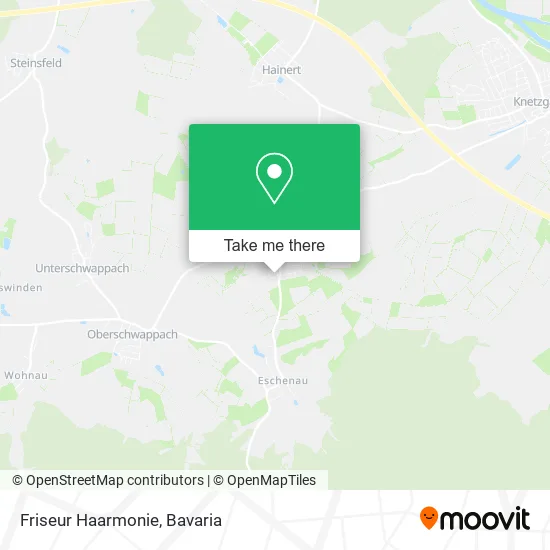 Карта Friseur Haarmonie