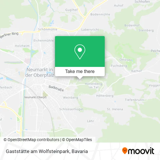 Карта Gaststätte am Wolfsteinpark