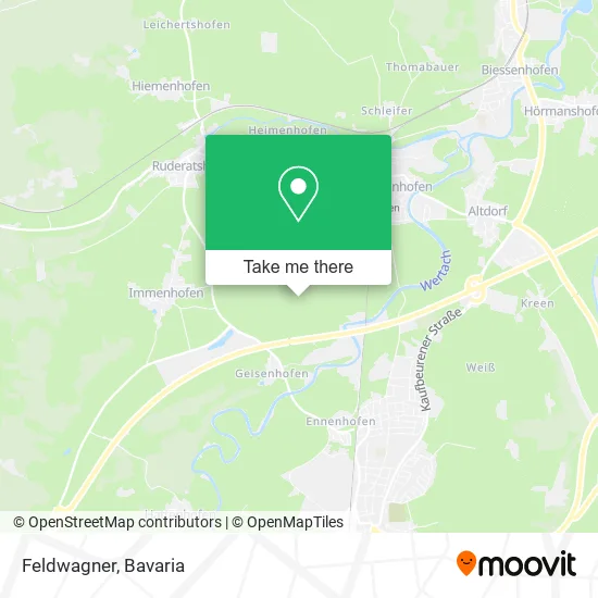 Карта Feldwagner