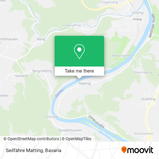 Карта Seilfähre Matting
