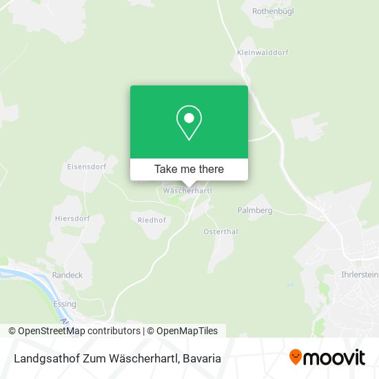 Landgsathof Zum Wäscherhartl map
