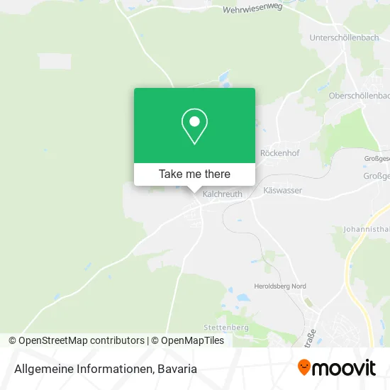 Карта Allgemeine Informationen