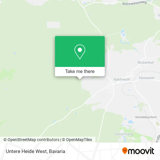 Карта Untere Heide West
