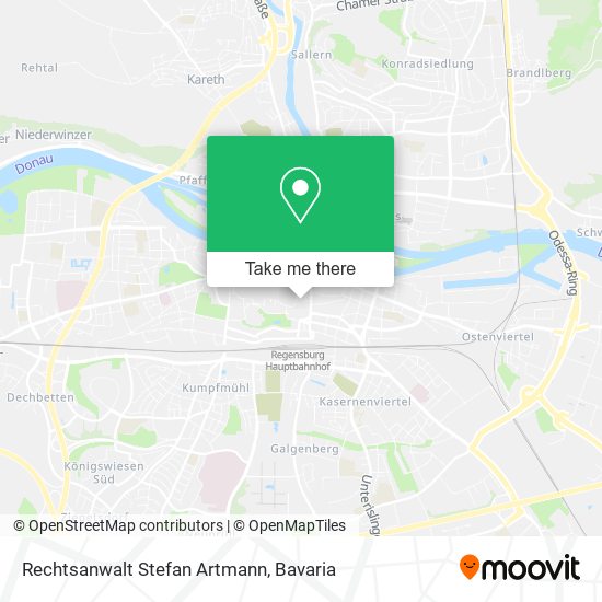 Rechtsanwalt Stefan Artmann map