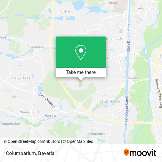 Карта Columbarium