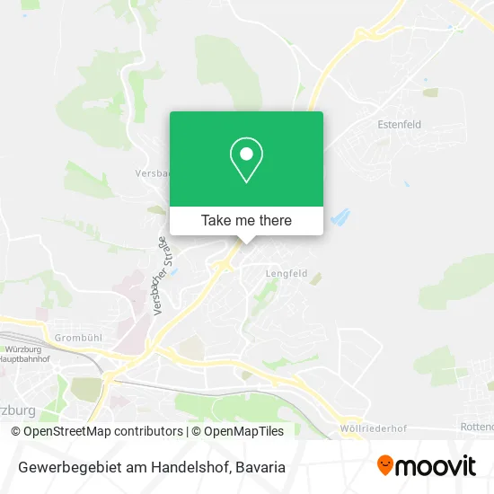 Карта Gewerbegebiet am Handelshof