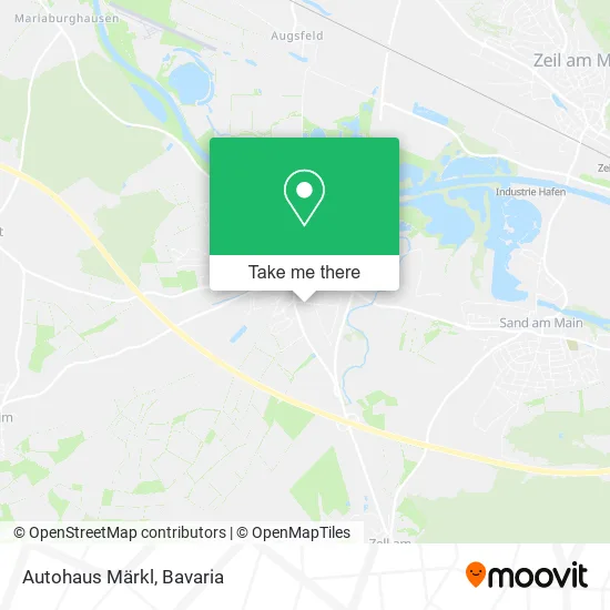 Карта Autohaus Märkl