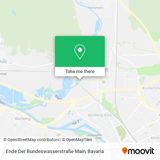 Ende Der Bundeswasserstraße Main map