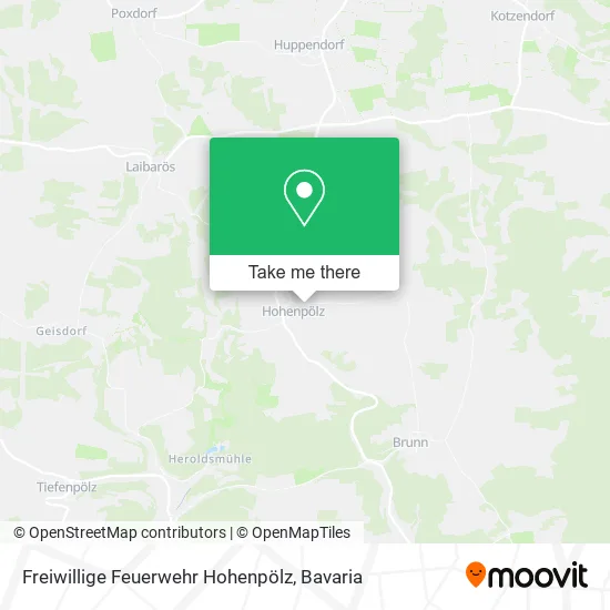 Карта Freiwillige Feuerwehr Hohenpölz