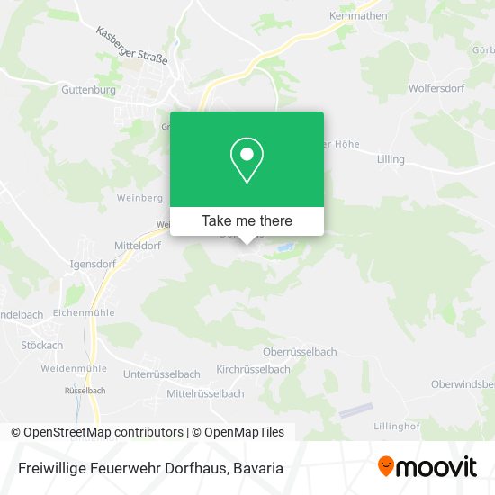Freiwillige Feuerwehr Dorfhaus map