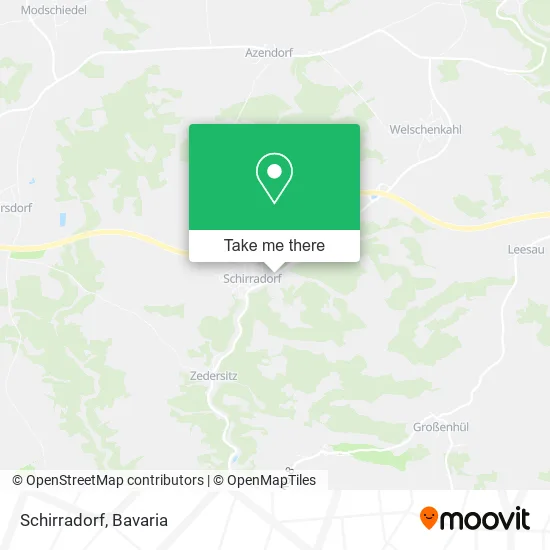 Schirradorf map
