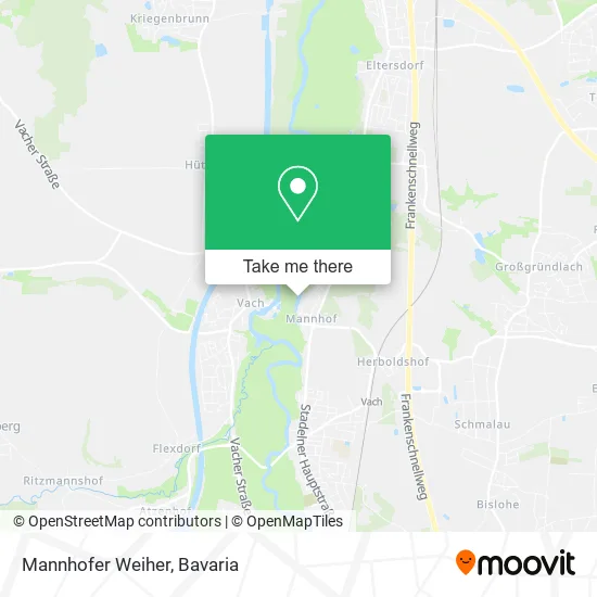 Карта Mannhofer Weiher