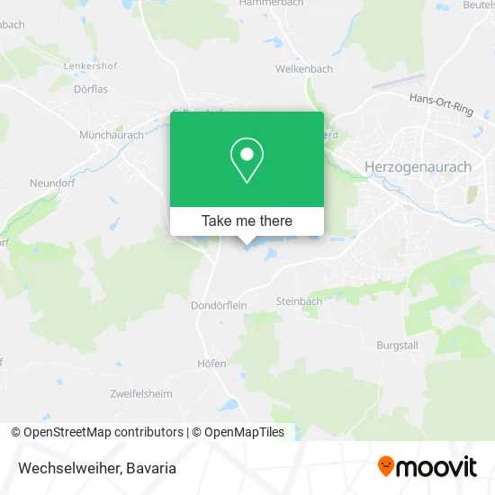 Карта Wechselweiher