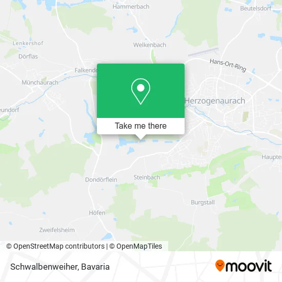 Карта Schwalbenweiher