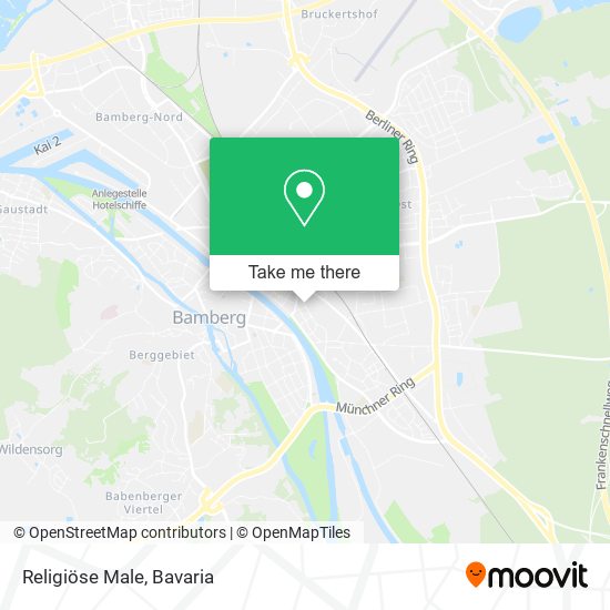 Religiöse Male map