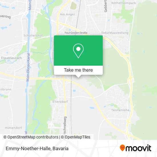 Карта Emmy-Noether-Halle