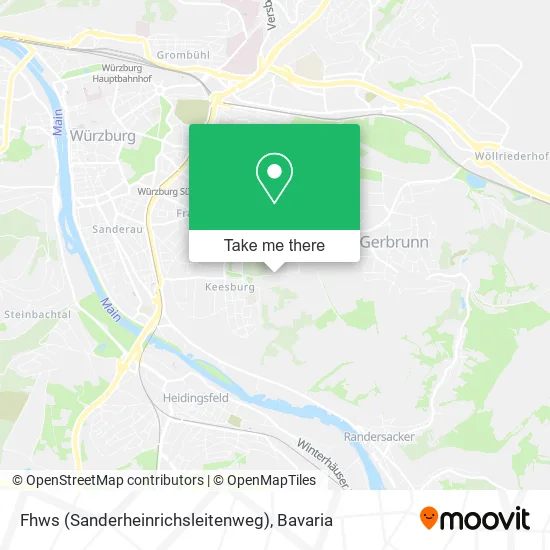 Карта Fhws (Sanderheinrichsleitenweg)