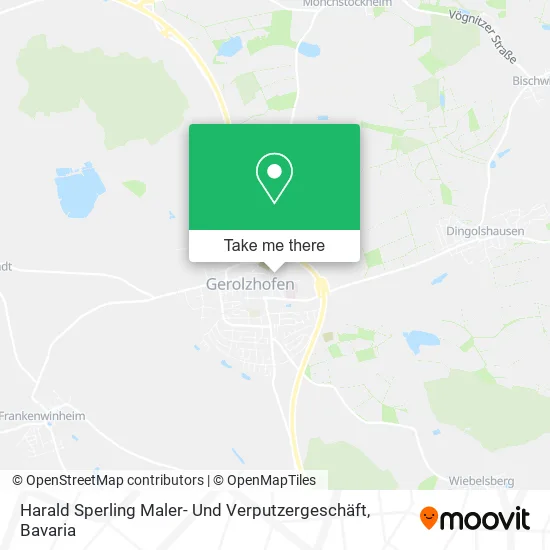 Карта Harald Sperling Maler- Und Verputzergeschäft