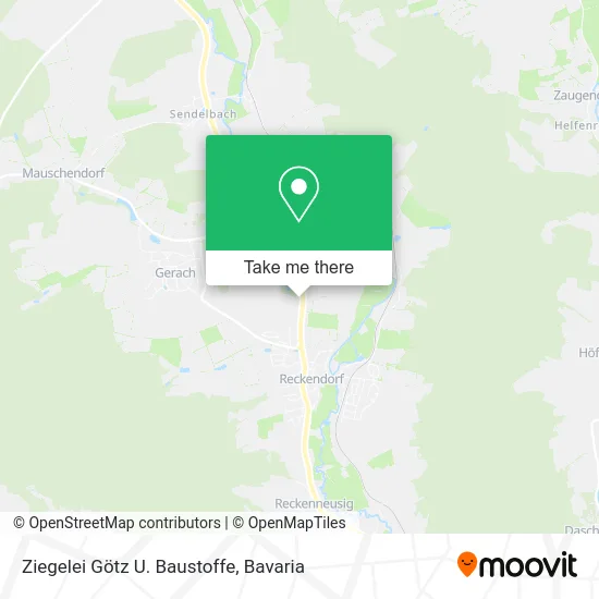 Карта Ziegelei Götz U. Baustoffe