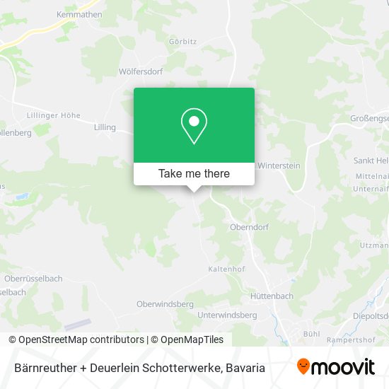 Bärnreuther + Deuerlein Schotterwerke map