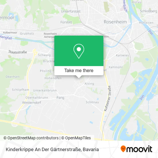 Карта Kinderkrippe An Der Gärtnerstraße