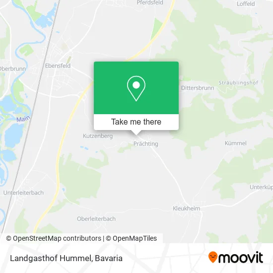Карта Landgasthof Hummel