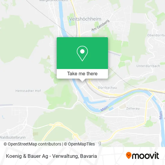 Карта Koenig & Bauer Ag - Verwaltung