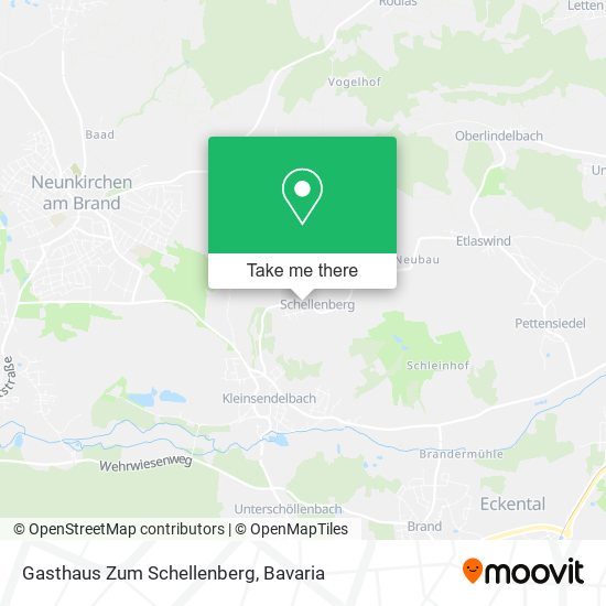 Gasthaus Zum Schellenberg map