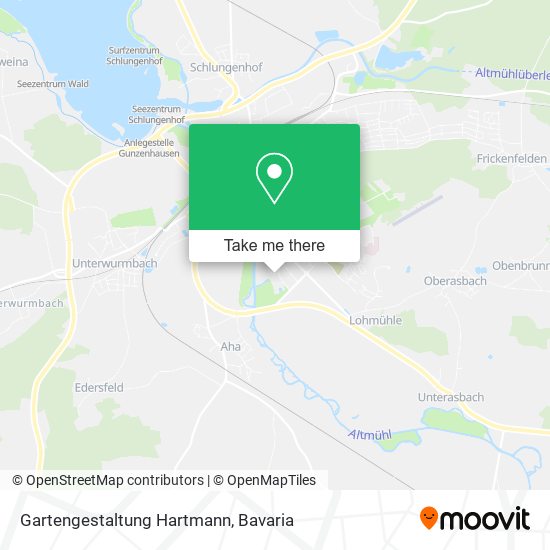 Gartengestaltung Hartmann map