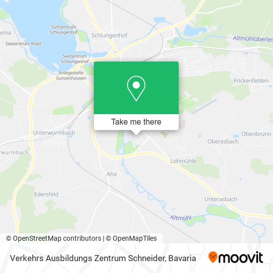 Карта Verkehrs Ausbildungs Zentrum Schneider