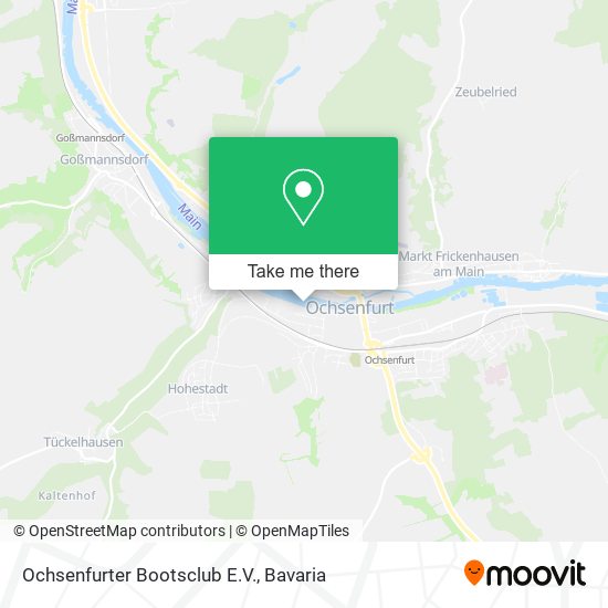 Ochsenfurter Bootsclub E.V. map