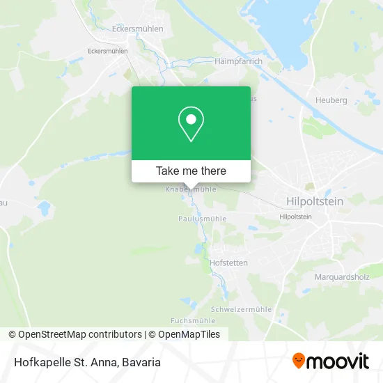 Карта Hofkapelle St. Anna