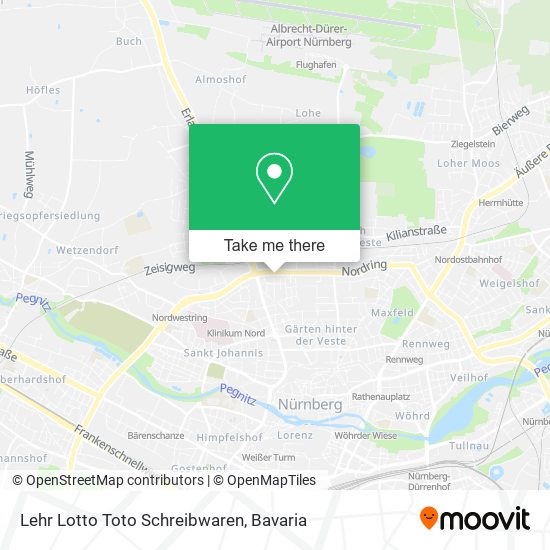 Lehr Lotto Toto Schreibwaren map