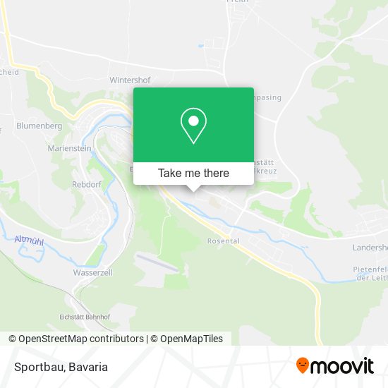 Sportbau map