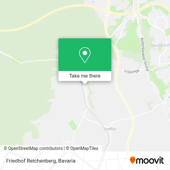 Friedhof Reichenberg map
