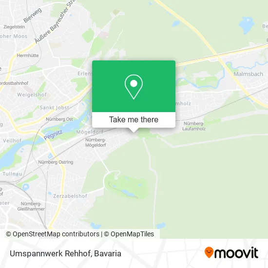 Карта Umspannwerk Rehhof