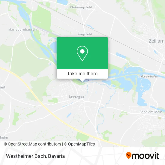 Карта Westheimer Bach