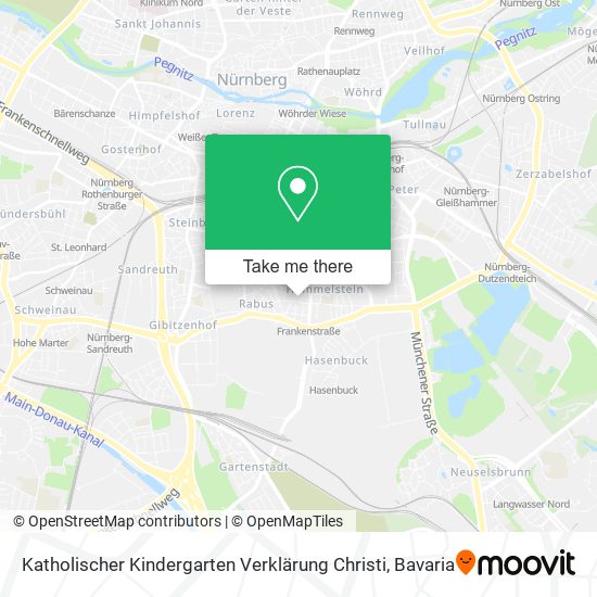 Katholischer Kindergarten Verklärung Christi map
