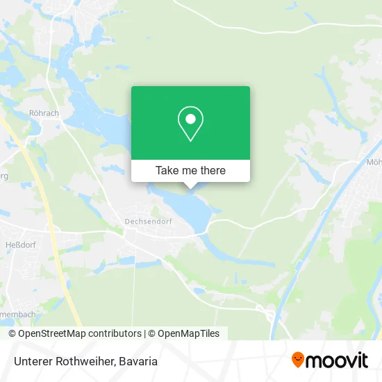 Карта Unterer Rothweiher