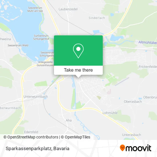 Карта Sparkassenparkplatz