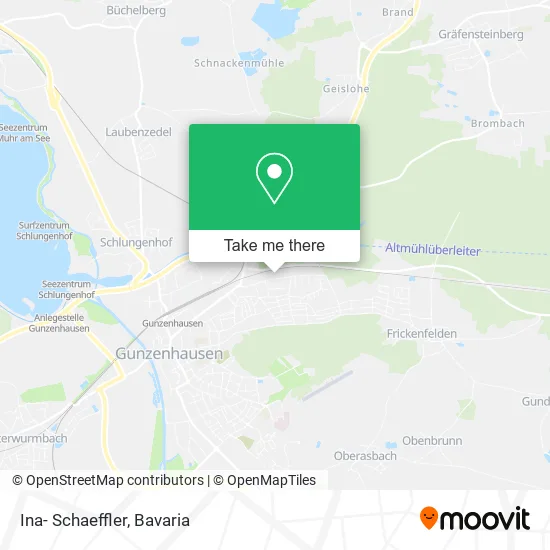 Карта Ina- Schaeffler