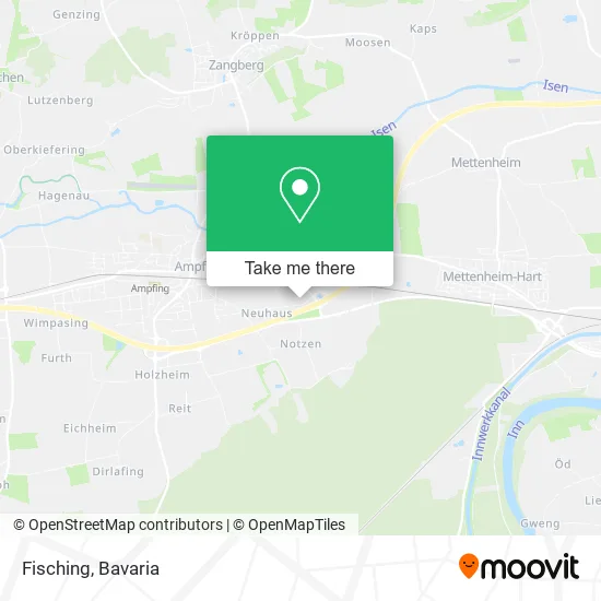 Карта Fisching