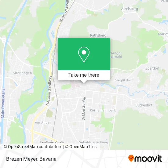 Карта Brezen Meyer