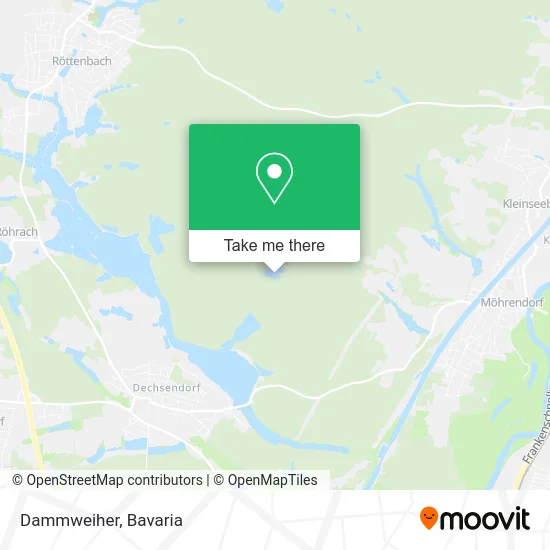 Карта Dammweiher