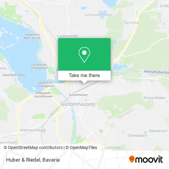 Карта Huber & Riedel